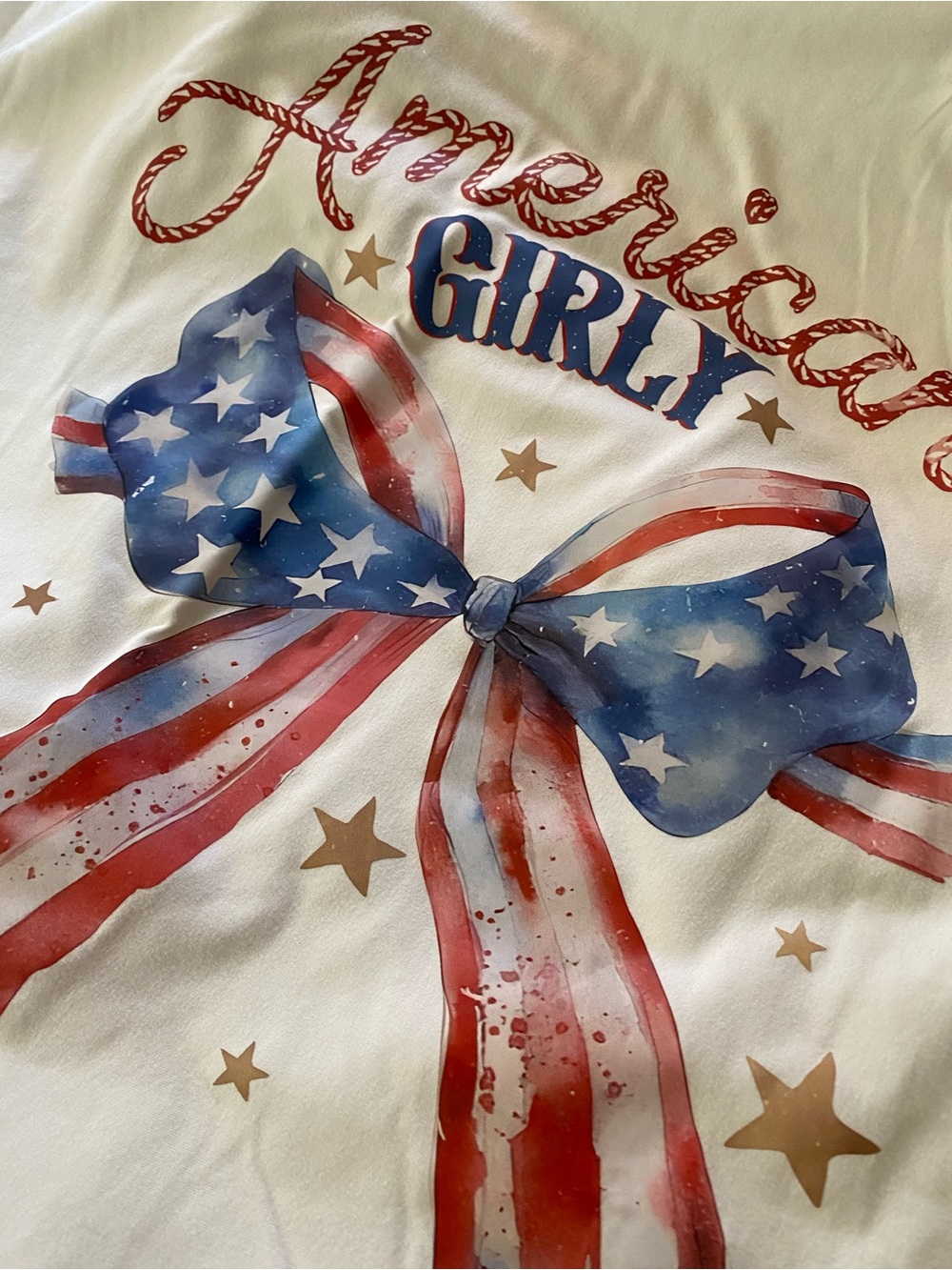 American Girly graphic tee
